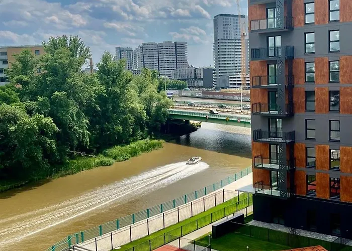 Jesionowe Apartamenty Nad Odra, Stare Miasto, Sauna W Jednym, Klimatyzacja , Garaz Podziemny 0 Zl, Odra River , Old Town, New Building, Air Conditioning, Sauna-One, Underground Garage Free